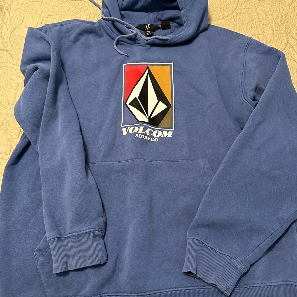 Volcom blue hoodie